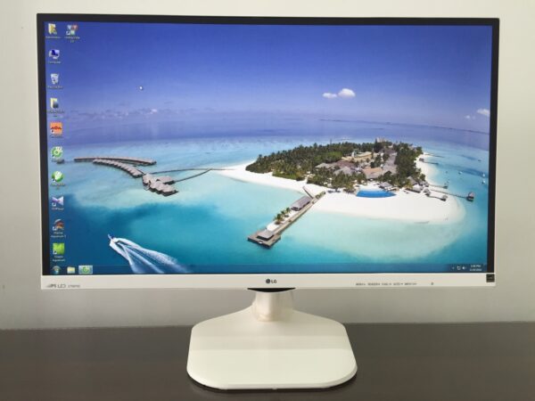 Màn hình máy tính LG IPS 27" 27MP65V màu trắng